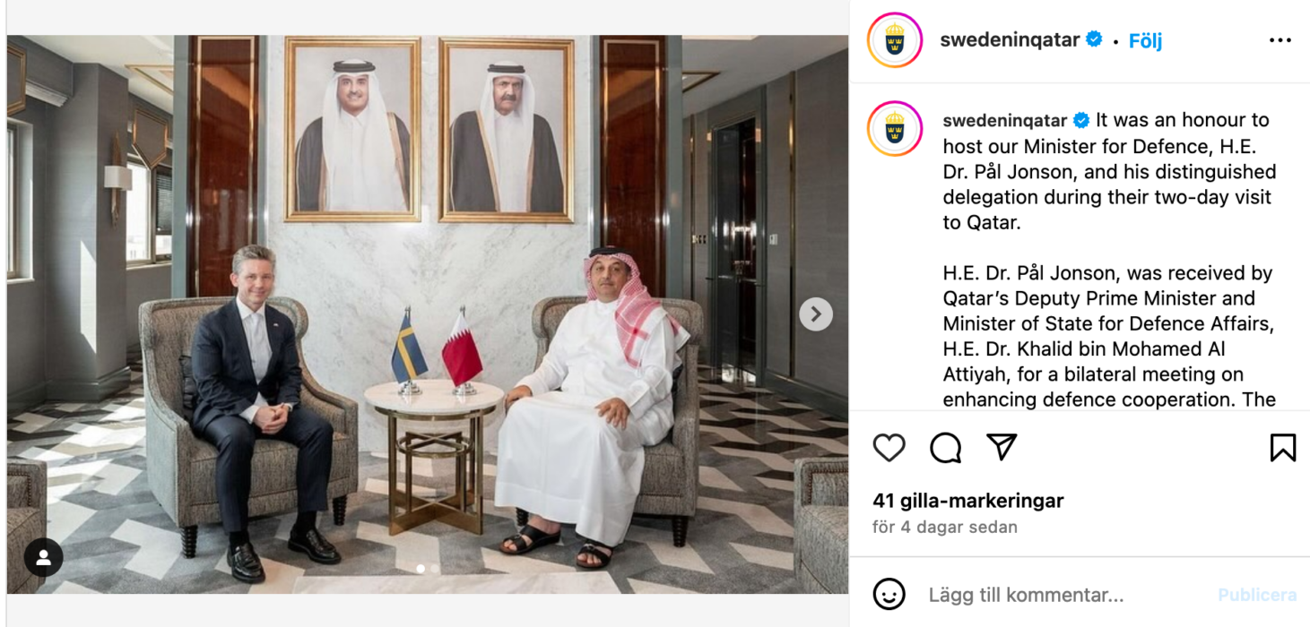 I Qatar är homosexualitet förbjudet och kan leda till långa fängelsestraff.
