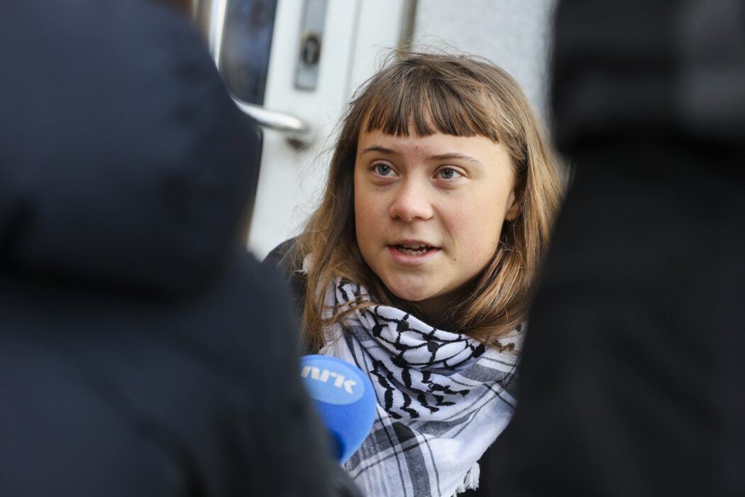 Greta Thunberg.