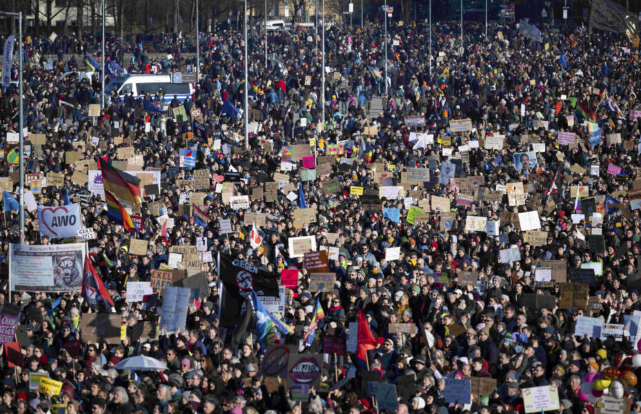 antinazistiska protester i Tyskland