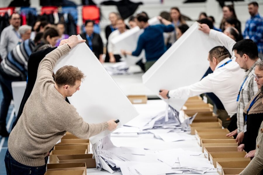 Valet till Grönlands parlament, Inatsisartut, den 11 mars 2025.