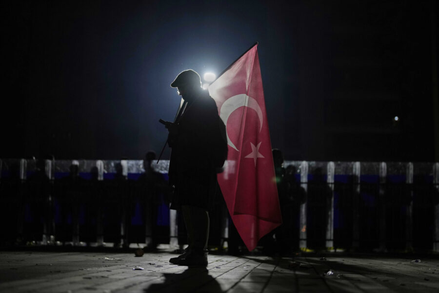 Protester i turkiet