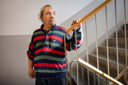 wandi i en trappuppgång