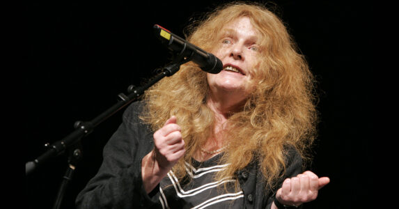 Poeten Kristina Lugn.