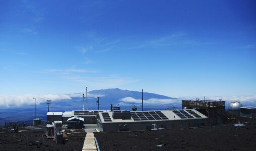 Mätstationen Mauna Loa.