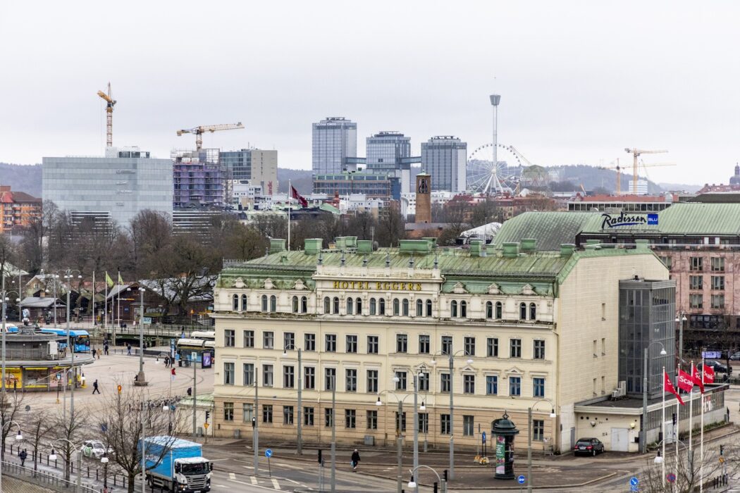 Vy över Göteborg.