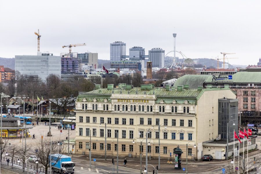 Vy över Göteborg.