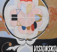 Abstrakt konstverk av Hilma af Klint, vinjett Visionskollen