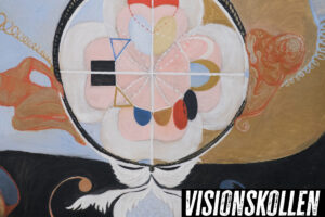 Abstrakt konstverk av Hilma af Klint, vinjett Visionskollen
