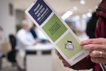 Broschyr om nystartsjobb.