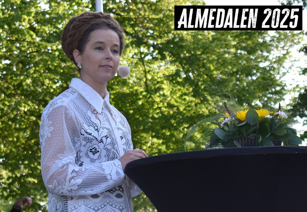 Miljöpartiets språkrör Amanda Linds tal i Almedalen handlar om frihet – på gott och ont.