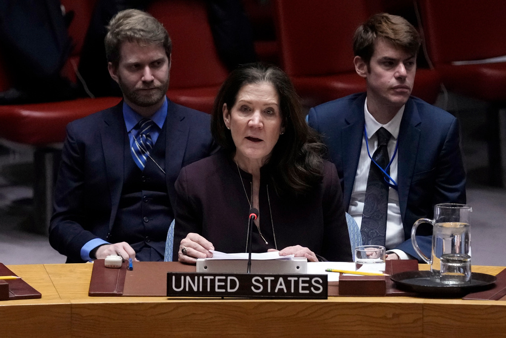 USA var det enda landet som röstade nej till resolutionen om permanent vapenvila i Gaza.