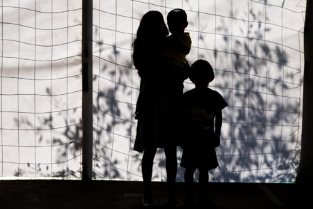 Flyktingar, genrebild.