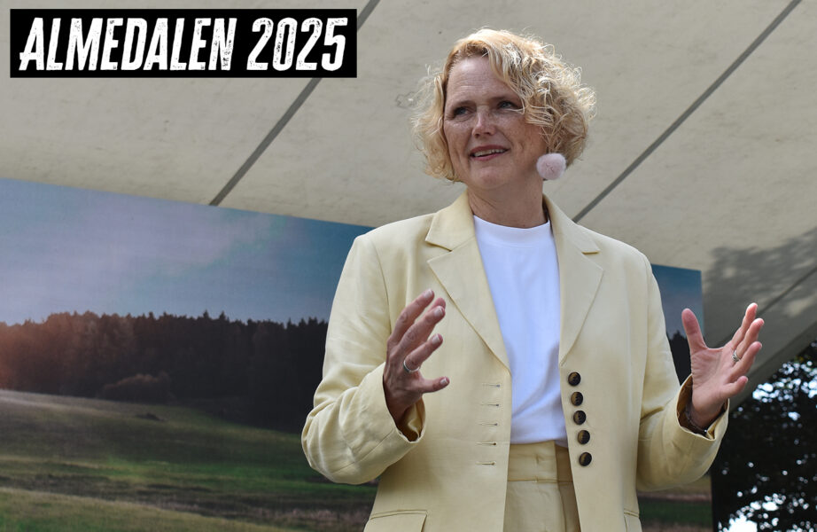 Fokus på skola, landsbygd och miljö när Anna-Karin Hatt talar i Almedalen.