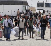 Flyktingar från Afghanistan.
