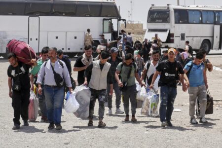 Flyktingar från Afghanistan.