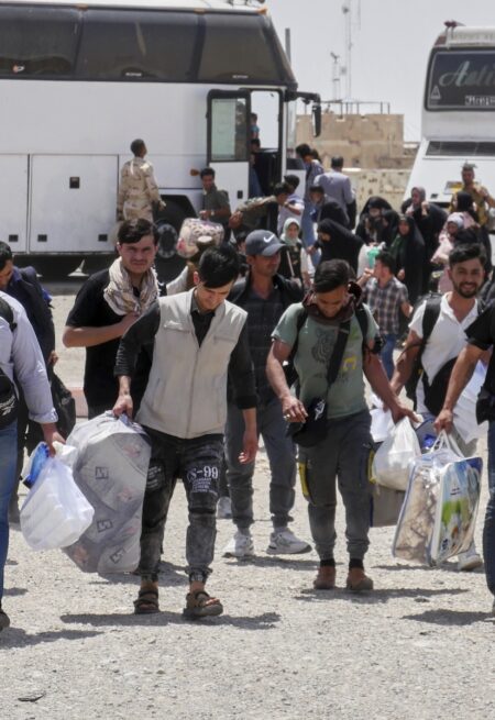 Flyktingar från Afghanistan.