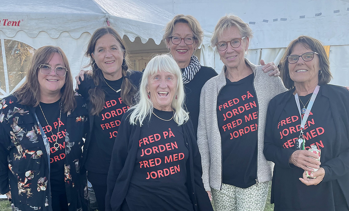 På initiativ av bland andra Gudrun Schyman, tidigare partiledare för V och FI, hålls Österlens fredsfestival nu för femte gången.