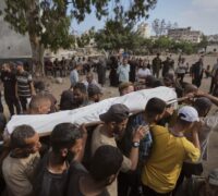 Sörjande palestiner