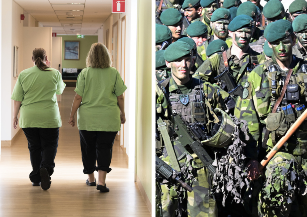 Under 2024 hade undersköterskor och andra service- och omsorgsyrken flest startade sjukfall längre än 14 dagar per 1 000 yrkesverksamma, medan militärer, chefer och politiker hade allra minst, enligt Försäkringskassan.