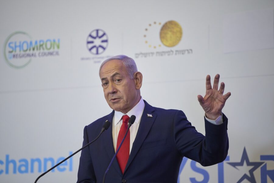 Benjamin Netanyahu.