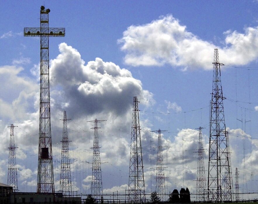 Vatikanstatens radiomaster.