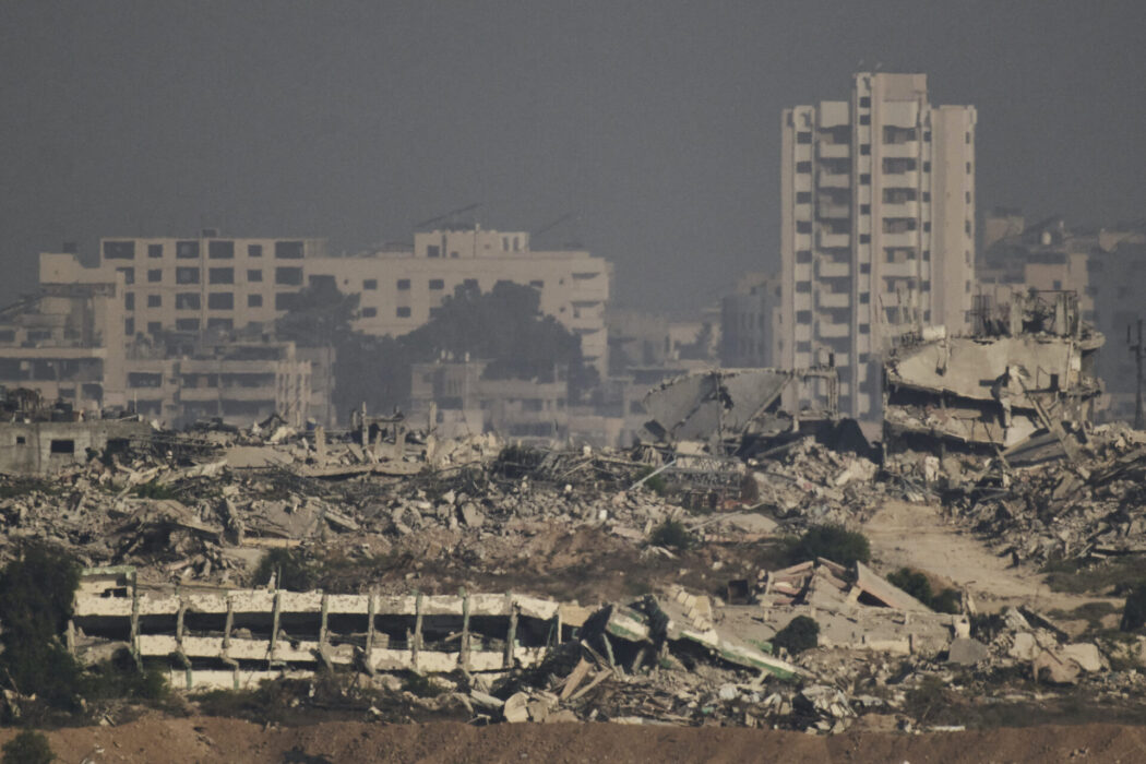 Ruiner i Gaza.