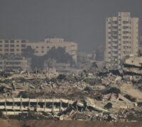 Ruiner i Gaza.