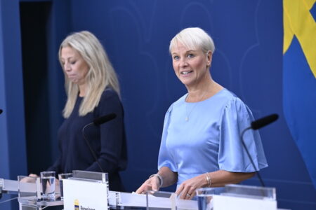 Anna Tenje och Linda Lindberg