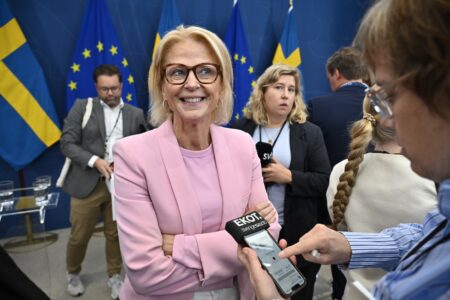 Finansminister Elisabeth Svantesson.