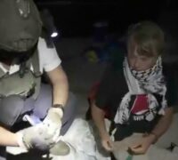 Greta Thunberg grips av Israelisk militär.