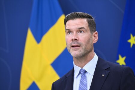 Migrationsminister Johan Forssell.