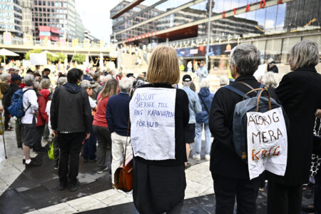 Manifestation mot kärnvapen