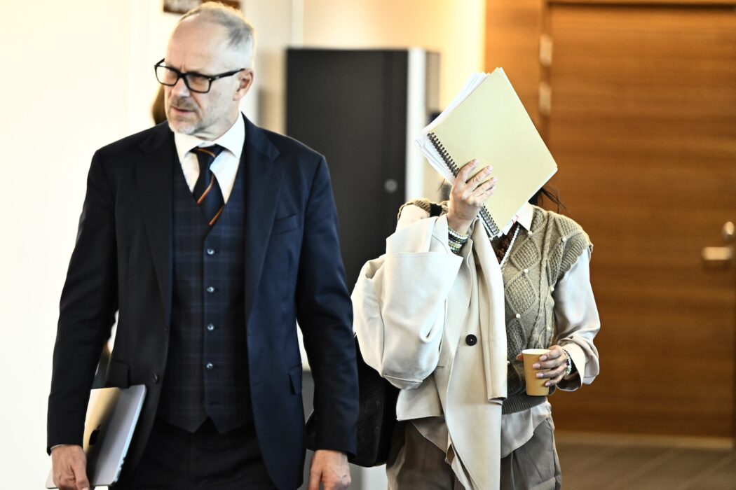 Think Pinks vd Fariba Vancor vid Södertörns tingsrätt.