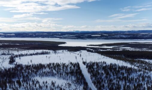 Området där guvan i Gallók/Kallak kan komma att ligga.
