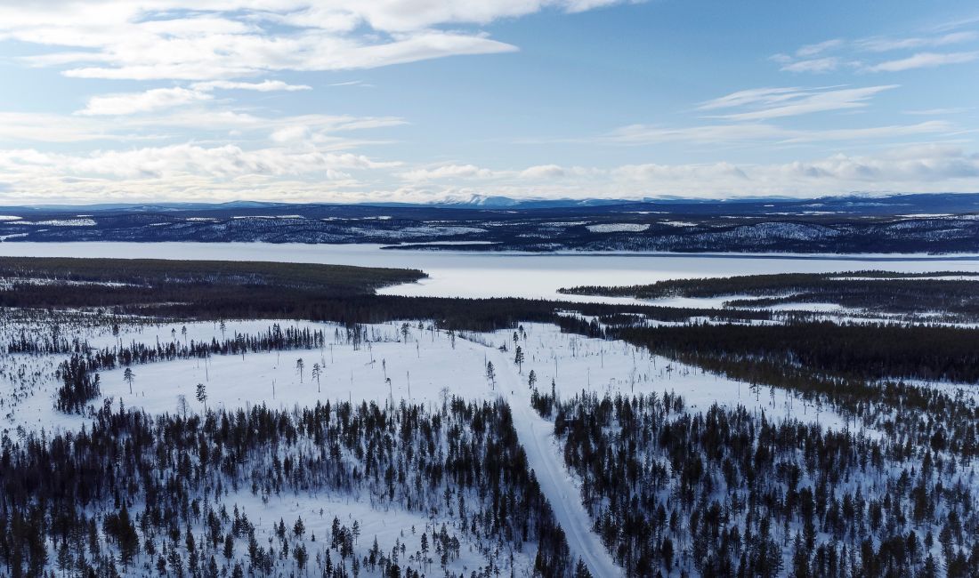 Området där guvan i Gallók/Kallak kan komma att ligga.