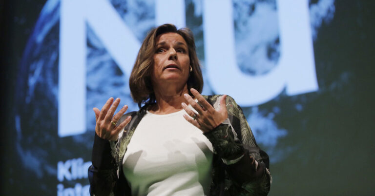 Isabella Lövin (MP).