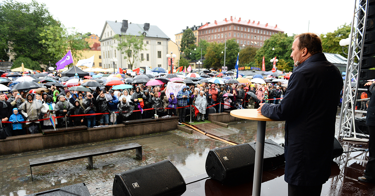 ”Men det som framför allt syntes överallt var den enorma solidaritet som många uppvisade.”