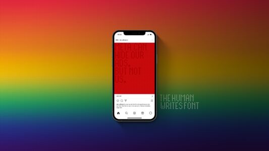 Prickad text mot prickig bakgrund, tänkt att vara osynlig för AI.