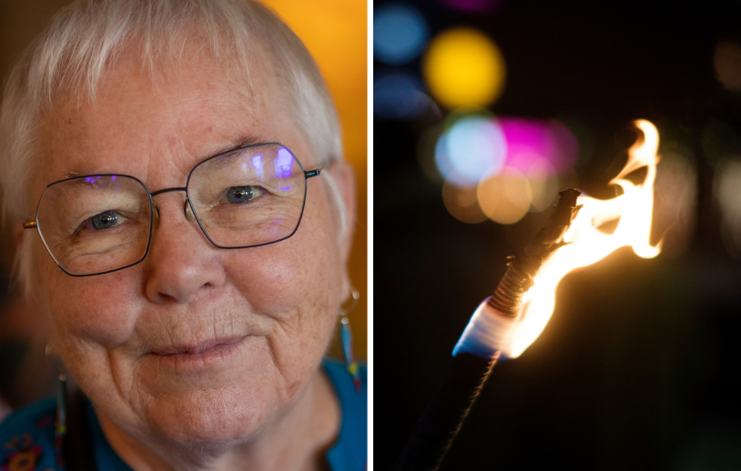 Den pensionerade läkaren Ingrid Eckerman är bland annat redaktör till boken Den onödiga flyktingkrisen och genrebild facklor.