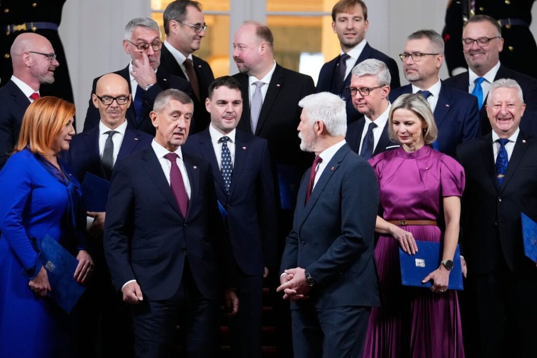 Tjeckiens nya regering.