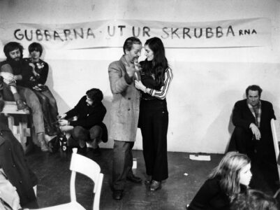 Julfest på Konstfack 1968.