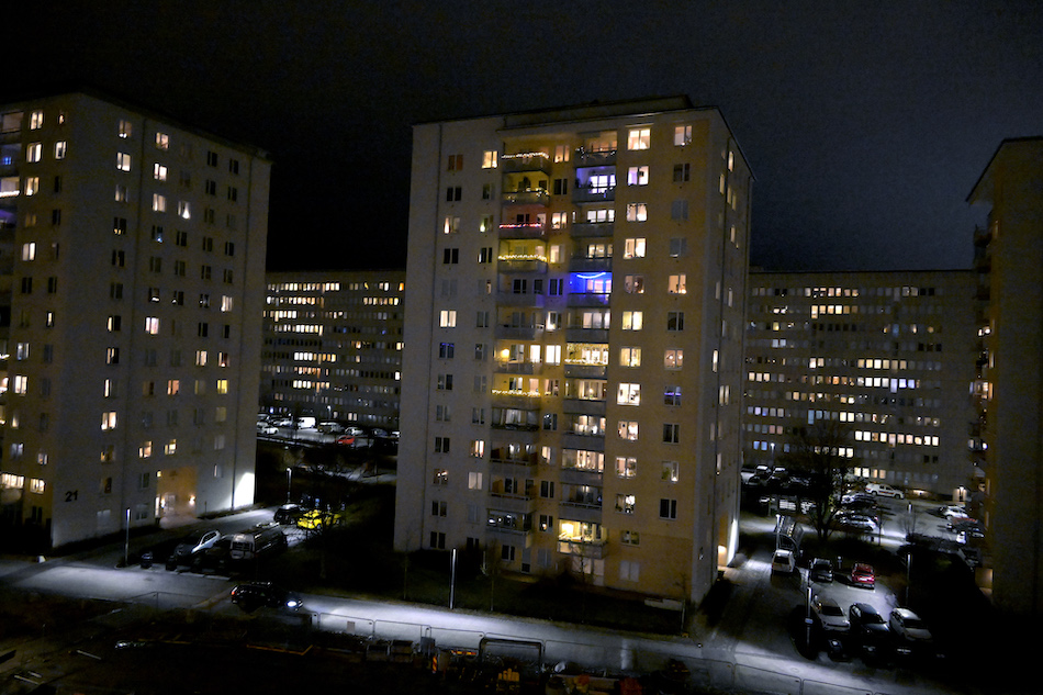 Hyreshus i Rocksta utanför Stockholm