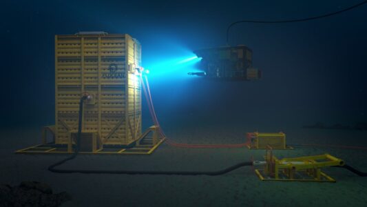 Världens första undervattensavsaltning