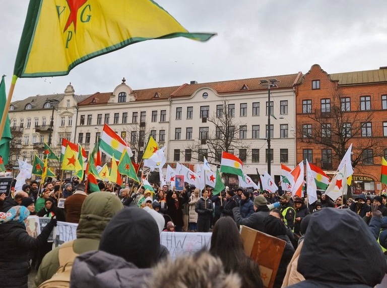Demonstration i Malmö.