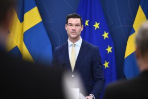 Migrationsminister Johan Forssell.