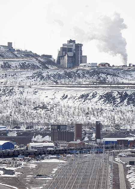 Järnmalmbrytning LKAB