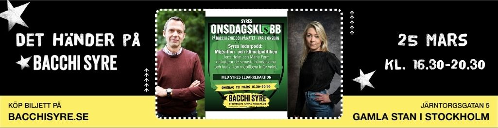 Syres Onsdagsklubb: Ledarpoden - Migration och klimat