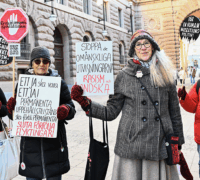 Manifestation mot utvisningar