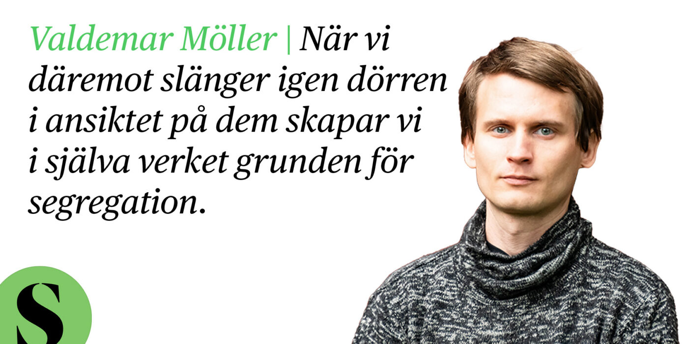 Skribenten och ett citat ur texten.