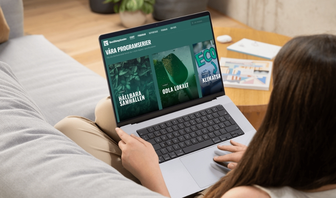 Omställningskanalen startar 5 mars med det livesända programmet Omställningsbar.